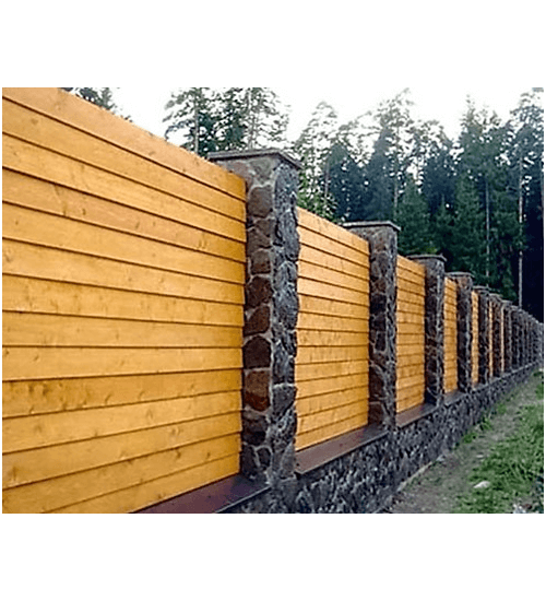 Ahşap Bahçe Duvarı