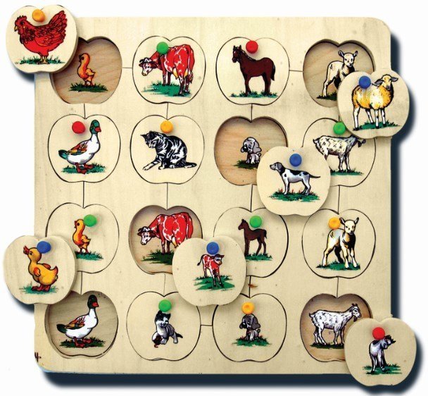 Hayvan Yavruları Yapboz