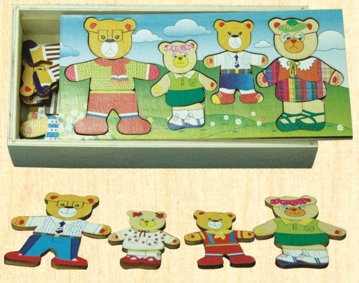 Ayıcık Elbise Giydirme