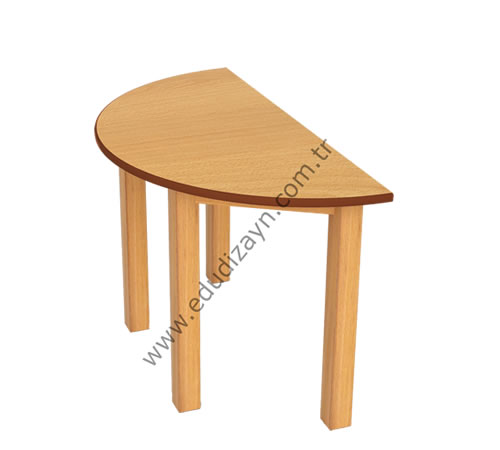 Yarım Daire Masa