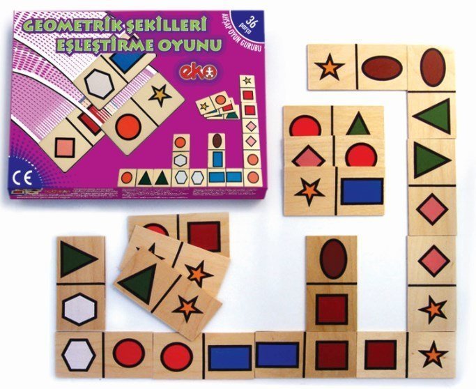 Geometrik Şekiller Domino
