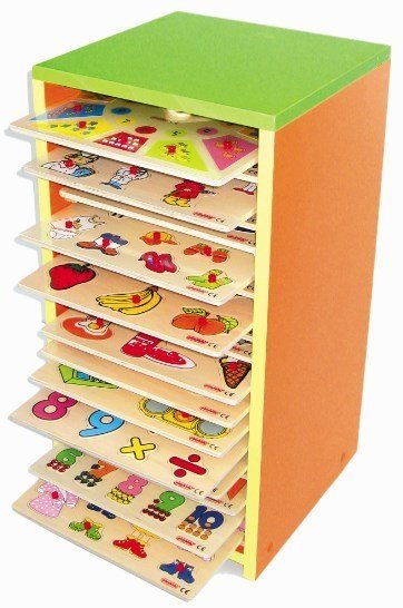 15'li Puzzle Dolabı